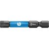 Бита ударная под внутренний шестигранник 840/4 IMP DC Impaktor Hex-Plus алмазное покрытие хвостовик 1/4 E 6.3 6 x 50 мм WERA WE-057646