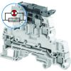 Клемма винтовая ZS4-D2-SF1-R1 - 4 мм?, 2 уровня, 4 зажима, держатель предохранителя на верхнем уровне, с индикатор сгор. предохр. 24-110В AC/DC TE Connectivity ОУЭО 1SNK508423R0000