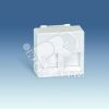 Адаптер на 2 RJ45(12) 75528-, 75540-, 75541-, 75544-39, широкий, шторки, S27, серый Simon 27486-37