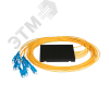 Сплиттер планарный 1x8, одномодовый, G.657.A1, SC/UPC, станд.корпус, 2 мм NIKOMAX/NIKOLAN NMF-SPP1X8A1-SCU-B
