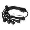 Коннектор питания ARD-CLASSIC-SYNC-RGB Black (230V, 5 ports) (ARDCL, Закрытый) Arlight 031791