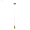 Светильник подвесной под лампу E27 1х60 Вт 200-240В IP20 1000х50 мм Бронзовый Decor Gauss PL032