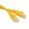 Патч-корд U/UTP категория 5е LSZH желтый (5м) Hyperline 229966