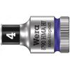 Головка торцевая шестигранная 8790 HMA HF Zyklop DR 1/4 с функцией фиксации крепежа 4 x 23 мм WERA WE-003717