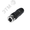 Соединитель кабельный M8-F03T (розетка) НПК ТЕКО 08-00024639