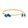 FC-D2-9-LC/AR-LC/AR-H-0.5M-LSZH-YL Патч-корд волоконно-оптический LSZH, 0.5 м Hyperline 9-LC/AR-LC/AR-H-0.5M-YL