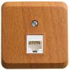 ЭТЮД Розетка открытой установки компьютерная RJ45 кат.5E, бук SE (Systeme) KOMA-001T