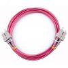 Шнур оптический duplex 5м SC-SC 50/125 мм OM4 LSZH Cabeus FOP-50-OM4-SC-SC-5m
