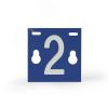 Табличка номера фидера №2 Энсто-РУС (ОКПП) PEM241.2R