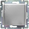 VALENA Розетка с заземлением без шторок с крышкой алюминий Daccord/Legrand 770122