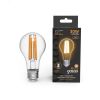 Лампа светодиодная филаментная LED 30 Вт 3000 лм 2700К AC185-265В E27 А70 (груша) теплая  Black Filament Gauss Gauss 102902130