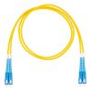 Шнур оптический коммутационный (патч-корд), SC-SC, дуплекс (duplex) OS2, нг(А)-HF, желтый, 20 м Datarex DR-221149