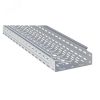 Лоток перфорированный металлический 80х200х3000-0.8 мм (12м) EKF L8020001