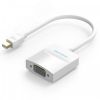 Адаптер переходник mini DisplayPort 20M на VGA 15F, 17 см., белый Vention HBDWB