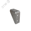 Угловой соединитель усиленный (4 отверстия) s:6 мм HD КМ-профиль LO34839
