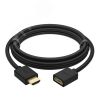 Удлинитель HDMI 2.0 19М на HDMI 19F, 5 м., черный, позолоченные контакты Greenconnect GCR-51660