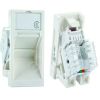 Модуль розеточный Mosaic угловой категория 6 UTP 1xRJ45 T568A/B белый 22.5x45.0мм Eurolan 16A-U6-03WT