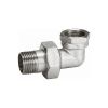 Сгон разъемный ВН 1' угловой (американка), никелированный AQUALINK 02390