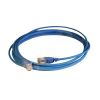 Патч-корд HD RJ 45 категория 6 U/UTP LSZH неэкранированный 3 м голубой LEGRAND 051548