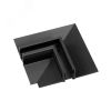 Коннектор угловой MAG-MICROCOSM-CON-FDW-L90 (BK) (Arlight, IP20) Arlight 044524