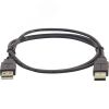 Кабель USB-A 2.0 М на USB-A М, 3.0 м., черный Kramer C-USB/AA-10