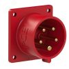 Вилка встраиваемая 16А/400V/3P+N+E/IP44 PCE 615-6