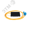 Сплиттер планарный 1x4, одномодовый, G.657.A1, SC/UPC, станд.корпус, 2 мм NIKOMAX/NIKOLAN NMF-SPP1X4A1-SCU-B