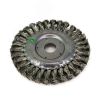 Щетка дисковая жгутовая Д150x13x22,2, ворс нерж сталь 0,50 (13-014) EuroBrush EB-DSS5L