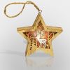 Фигурка деревянная с подсветкой звездочка 24x13x3,6 см Neon-Night 504-022