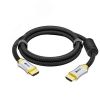 Кабель HDMI 2.0, Ultra HD 19М на 19М, 1 м., черный нейлон Greenconnect GCR-51280