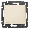 VALENA Выключатель 10А 250В IP44 слоновая кость Daccord/Legrand 774101