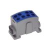 Клемма синяя, 4 подключения 2,5-25мм 1000V 125А INPIN HL35/251P2WBL