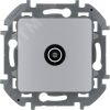 Розетка TV проходная 14 дБ 5 862 мГц INSPIRIA алюминий Daccord/Legrand 673862