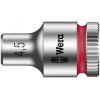 Головка торцевая шестигранная 8790 HMA Zyklop DR 1/4 4.5 x 23 мм WERA WE-003502
