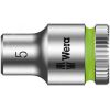 Головка торцевая шестигранная 8790 HMA Zyklop DR 1/4 5 x 23 мм WERA WE-003503