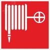 Знак F 02 ''Пожарный кран'' 200х200 мм, пластик с покрытием фотолюминесцентным ГОСТ Р 12.4.026-2001 EKF pn-f-02-f