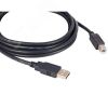 Кабель USB-A 2.0 М на USB-B М, 1.8 м., черный Kramer C-USB/AB-6