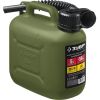 Канистра пластиковая усиленная 5 л, ПРОФЕССИОНАЛ ЗУБР 38365-5