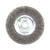 Щетка дисковая Д125x20x22,2, ворс гофр нерж сталь 0,30 (13-095) EuroBrush EB-MCST4