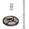 Лента LED 5 м 12 В 2835 6500 К IP23 60 LED/м для БП с клеммами LAMPER REXANT 141-2013