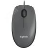 Мышь проводная M90, 1000 dpi, USB-A, темно-серый Logitech 910-001793