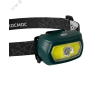 Фонарь налобный аккум/3Вт+5ВтCOB/кол. линза/съемн Li-ion18650 1200mAh/USBшн typeC КОСМОС KOC509Lit