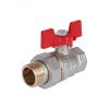 Кран шаровой с американкой 3/4 ВН/НР, ручка бабочка Rommer RBV-0005-0510220