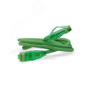 Патч-корд U/UTP. Cat.6a (100% Fluke Component Tested) 10G. LSZH. 0.5 м. зеленый Hyperline PC-LPM-UTP-RJ45-RJ45-C6a-0.5M-LSZH-GN