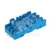 Розетка с винтовыми клеммами (под шайбу) для реле 62.31, 62.32, 62.33, в комплекте металлическая клипса 092.53, версия: синий цвет FINDER 92.43.1SMA