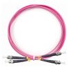 Шнур оптический duplex 2м ST-ST 50/125 мм OM4 LSZH Cabeus FOP-50-OM4-ST-ST-2m