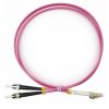 Шнур оптический duplex 1,5м LC-ST 50/125 мм OM4 LSZH Cabeus FOP-50-OM4-LC-ST-1,5m