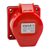 Розетка 324-32А-6h-380AC-3P+PE-IP44 КЭАЗ 222760