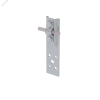 Прямой держатель болтовой для прутка D 5-10 мм H150 мм INOX304 КМ-профиль MA0253