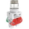 Кнопка ABLF 22мм белая 24В AC/DC SE (Dekraft) 25068DEK